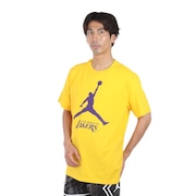 ジョーダン（JORDAN）（メンズ）バスケットボールウェア ロサンゼルス レイカーズ ES NBA ジョーダン 半袖Tシャツ FB9827-728