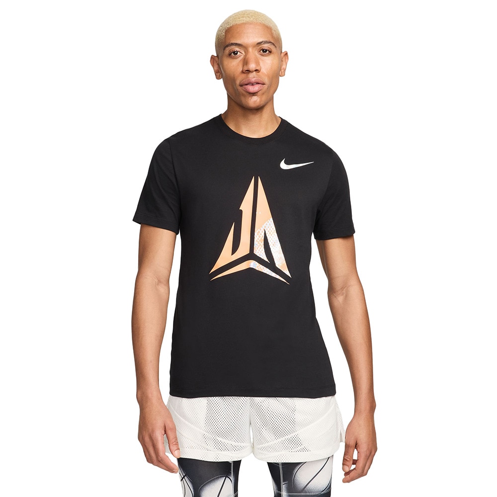 ナイキ（NIKE）（メンズ）バスケットボールウェア ドライフィット バスケットボール 半袖Tシャツ SU24 FV8403-010 速乾