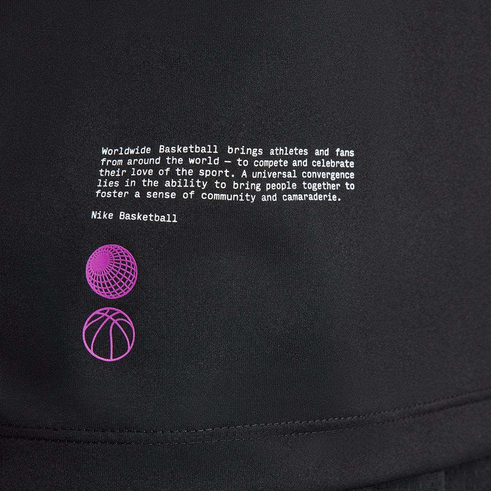 ナイキ（NIKE）（メンズ）バスケットボールウェア ドライフィット 半袖Tシャツ FV8413-010 速乾