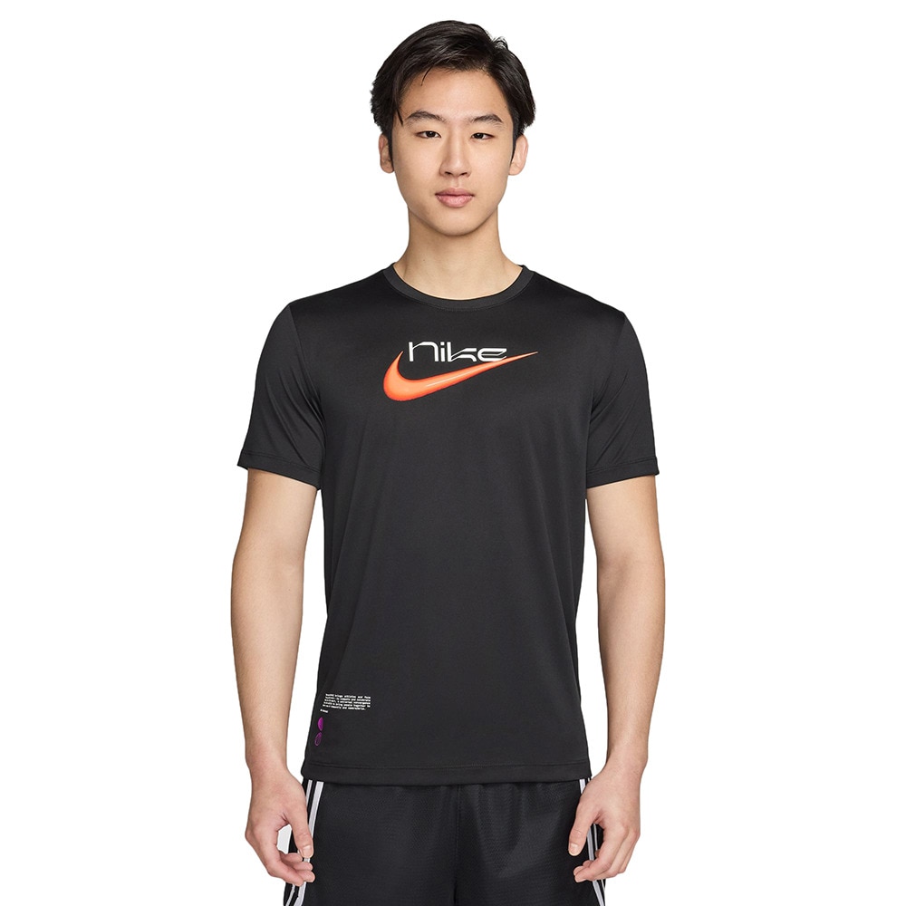 ナイキ（NIKE）（メンズ）バスケットボールウェア ドライフィット 半袖Tシャツ FV8413-010