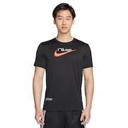 (メンズ)Tシャツ バスケットボールウェア ドライフィット 半袖 ブラック FV8413-010 速乾