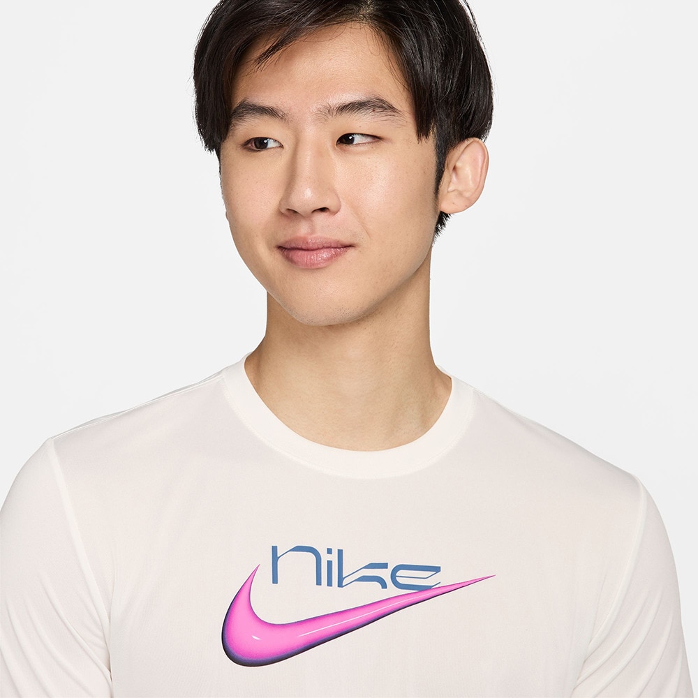 ナイキ（NIKE）（メンズ）Tシャツ バスケットボールウェア ドライフィット 半袖 ホワイト FV8413-133 速乾