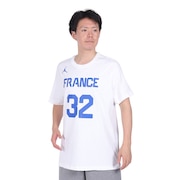 (メンズ)バスケットボールウェア ビクター・ウェンバンヤマ フランス 半袖Tシャツ FZ5480-100