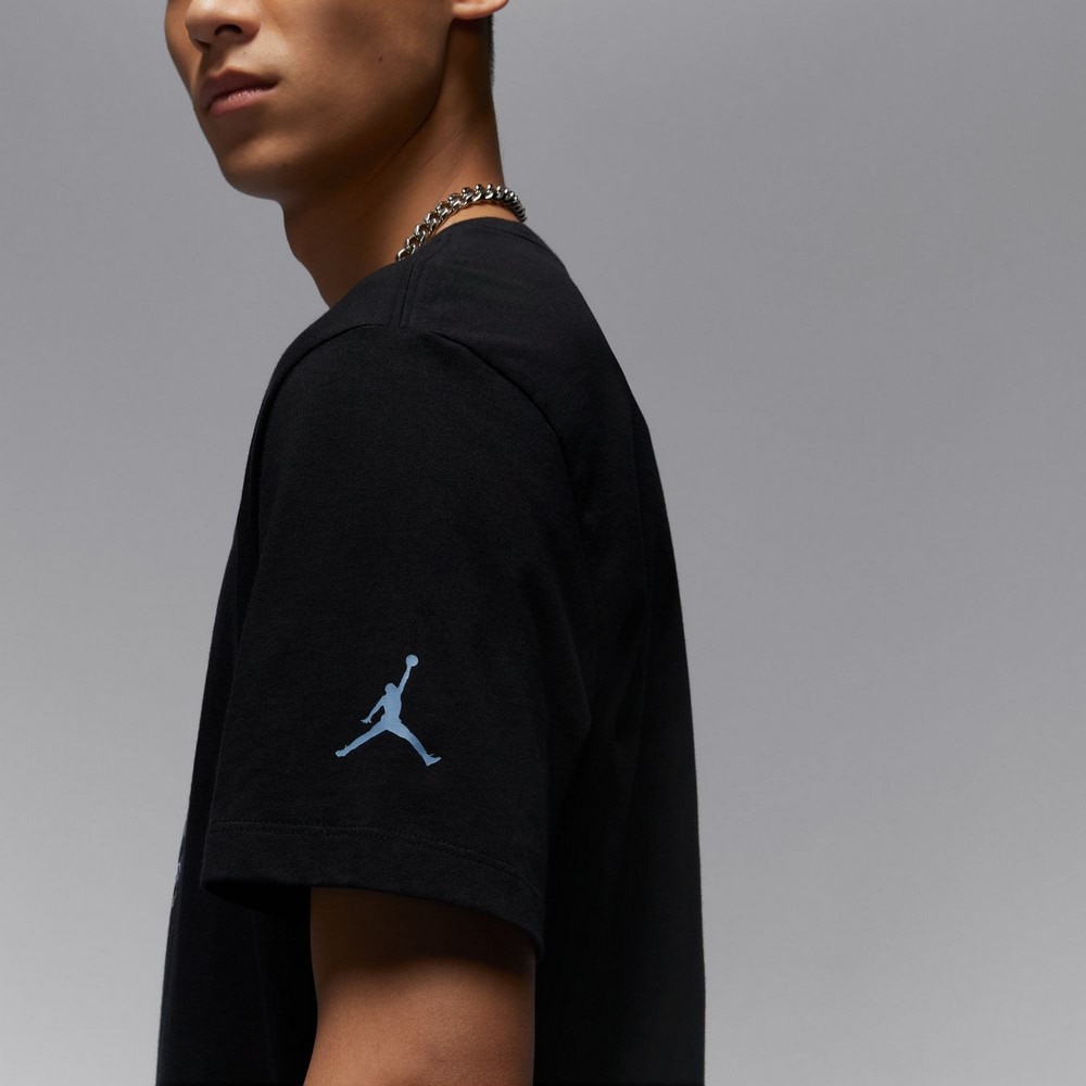 ジョーダン（JORDAN）（メンズ）Tシャツ バスケットボールウェア プール クルーネック フライト エッセンシャル 半袖 FN6007-010