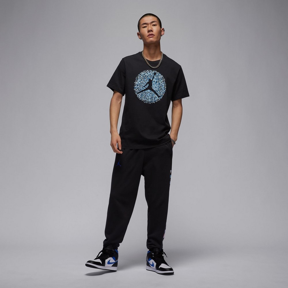 ジョーダン（JORDAN）（メンズ）Tシャツ バスケットボールウェア プール クルーネック フライト エッセンシャル 半袖 FN6007-010