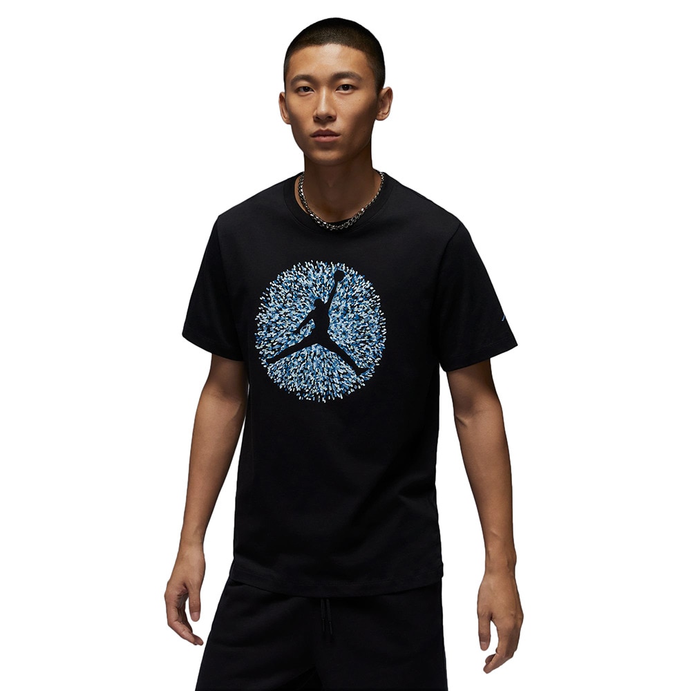 ジョーダン（JORDAN）（メンズ）Tシャツ バスケットボールウェア プール クルーネック フライト エッセンシャル 半袖 FN6007-010