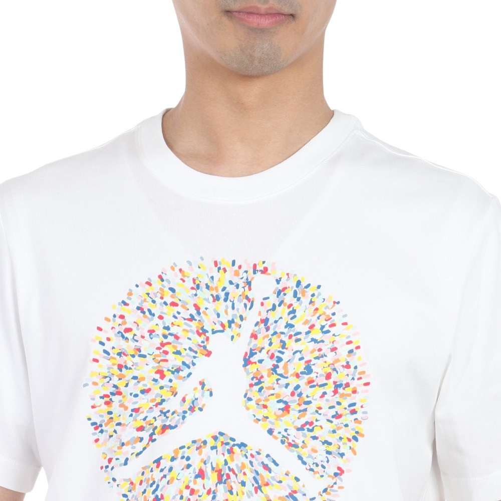 ジョーダン（JORDAN）（メンズ）Tシャツ バスケットボールウェア フライト エッセンシャル プール 半袖 クルー FN6007-100