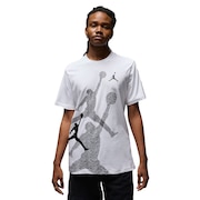(メンズ)Tシャツ バスケットボールウェア ブランド ハイブリッド 半袖 クルー FN6026-100