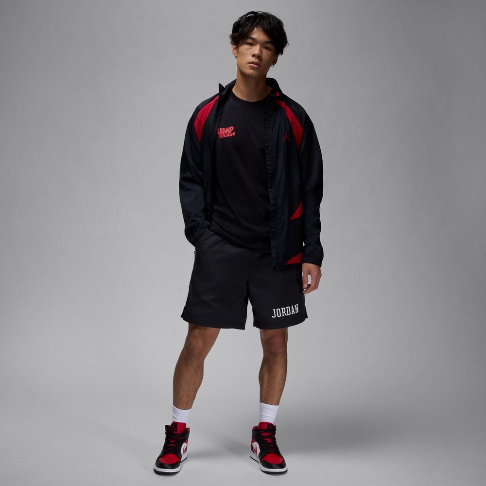 ジョーダン（JORDAN）（メンズ）半袖 バスケットボールウェア ブランド Tシャツ ブラック FN6030-010