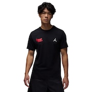 (メンズ)半袖 バスケットボールウェア ブランド Tシャツ ブラック FN6030-010