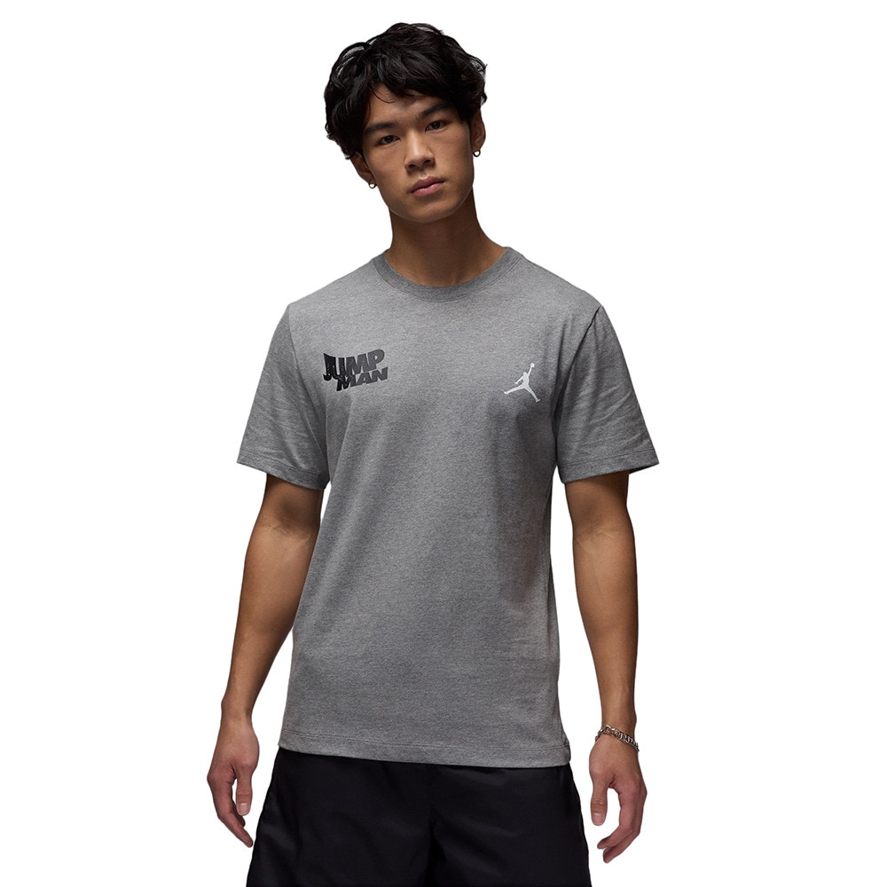 ジョーダン（JORDAN）（メンズ）半袖 バスケットボールウェア ブランド Tシャツ グレー FN6030-091