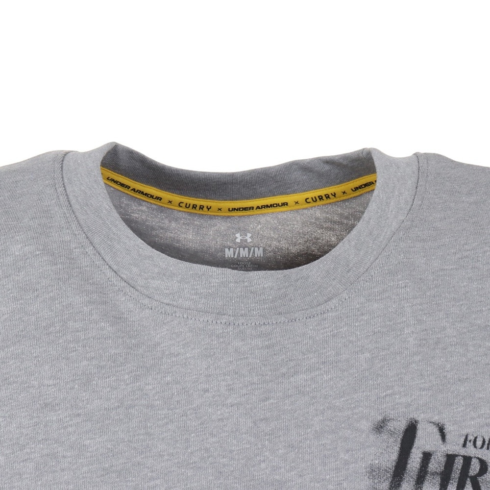 アンダーアーマー（UNDER ARMOUR）（メンズ）バスケットボールウェア カリー ヘビーウェイト バービージ Tシャツ 1387110 035