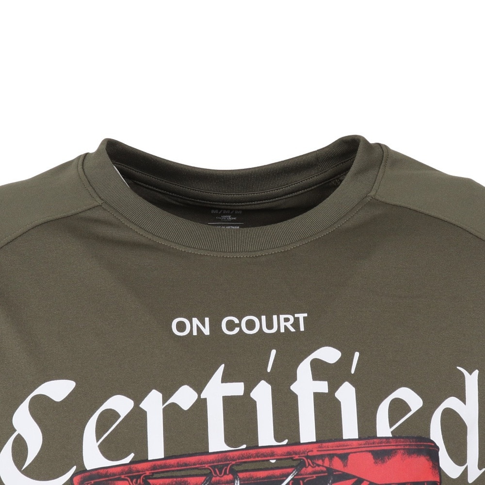 アンダーアーマー（UNDER ARMOUR）（メンズ）バスケットボールウェア テック フープス サーティファイド Tシャツ 1388912 390