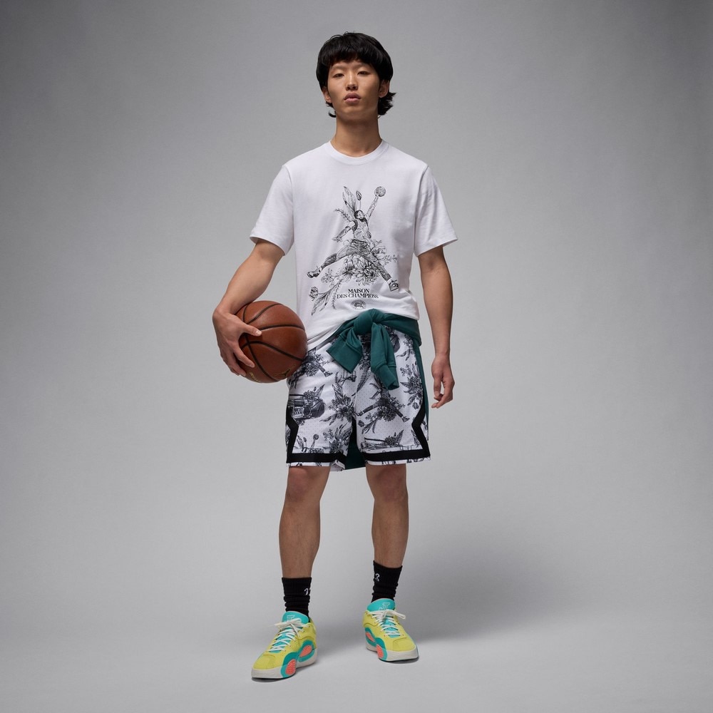ジョーダン（JORDAN）（メンズ）バスケットボールウェア スポーツ ドライフィット 半袖Tシャツ FZ1928-100
