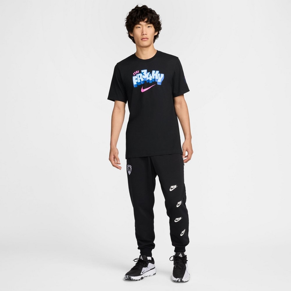 ナイキ（NIKE）（メンズ）バスケットボールウェア Giannis Antetokounmpo Giannis 半袖Tシャツ FZ8078-010
