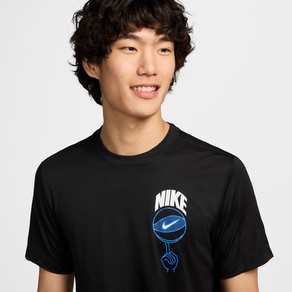ナイキ（NIKE）（メンズ）バスケットボールウェア ドライフィット RLGD OC アイコン 半袖 Tシャツ FZ8098-010