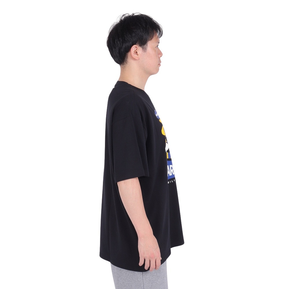 ナイキ（NIKE）（メンズ）バスケットボールウェア ゴールデンステート・ウォリアーズ コートサイド NBA 半袖Tシャツ HF1659-010