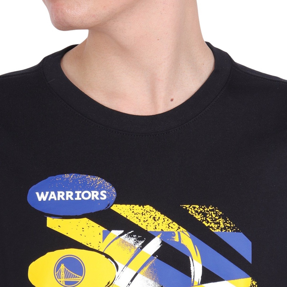 ナイキ（NIKE）（メンズ）バスケットボールウェア ゴールデンステート・ウォリアーズ コートサイド NBA 半袖Tシャツ HF1659-010