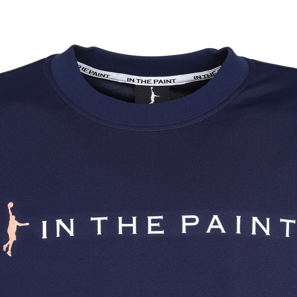 インザペイント（IN THE PAINT）（メンズ、レディース）バスケットボールウェア 半袖Tシャツ ITP24405NVY