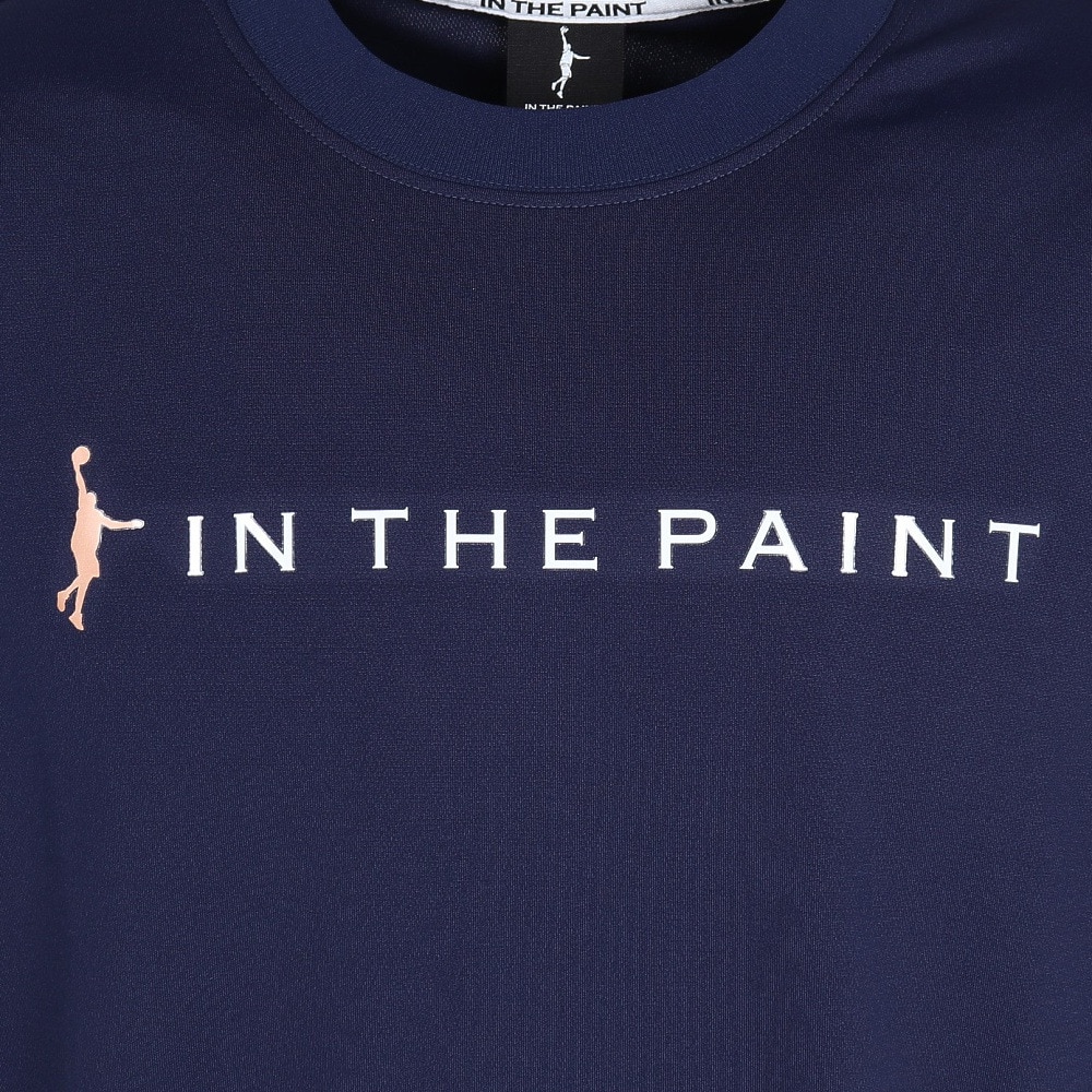インザペイント（IN THE PAINT）（メンズ、レディース）バスケットボールウェア 半袖Tシャツ ITP24405NVY