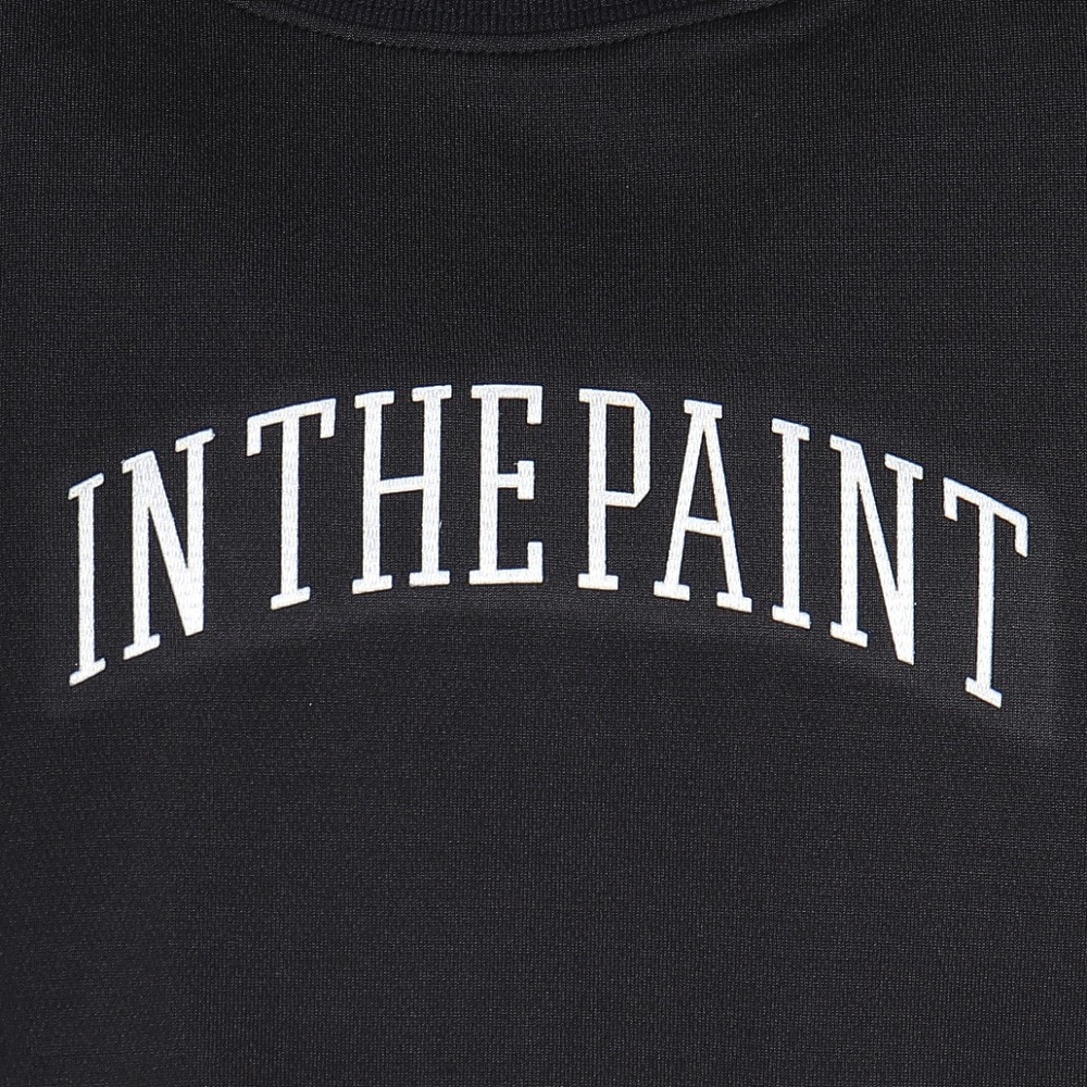 インザペイント（IN THE PAINT）（メンズ、レディース）バスケットボールウェア 半袖Tシャツ ITP24408BLK