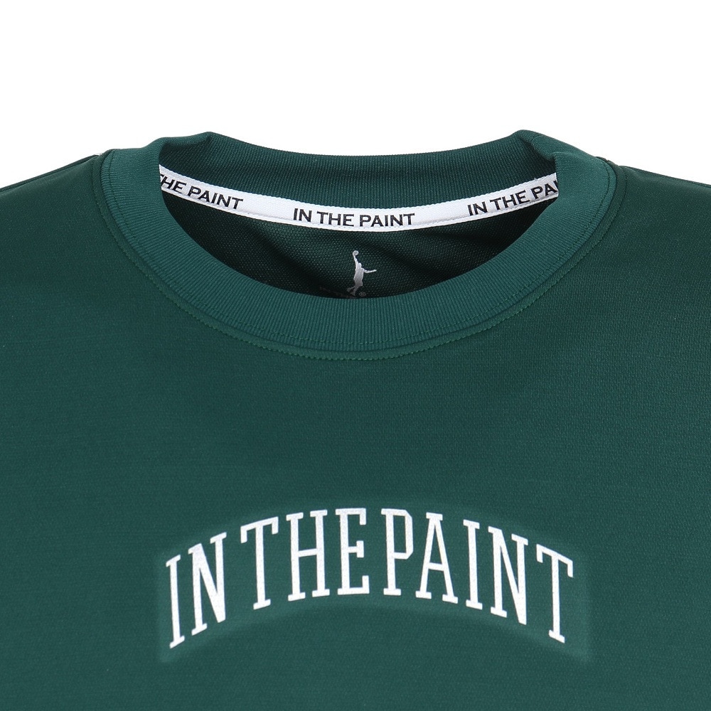 インザペイント（IN THE PAINT）（メンズ、レディース）バスケットボールウェア 半袖Tシャツ ITP24408GRN