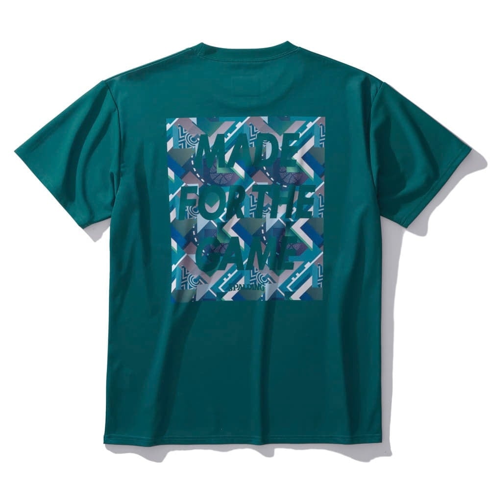 スポルディング（SPALDING）（メンズ、レディース）バスケットボールウェア 半袖Tシャツ ジオメトリック メイドフォーザゲーム SMT24106SP