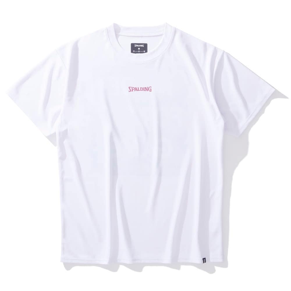 スポルディング（SPALDING）（メンズ、レディース）バスケットボールウェア 半袖Tシャツ ジオメトリック メイドフォーザゲーム SMT24106WH