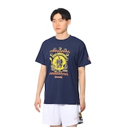 (メンズ、レディース)バスケットボールウェア 半袖Tシャツ スポンジ・ボブ フレッシュ オフ ザ グリル SMT24141S
