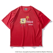 (メンズ、レディース)バスケットボールウェア Tシャツ スポンジ・ボブスピニング SMT24146SCR