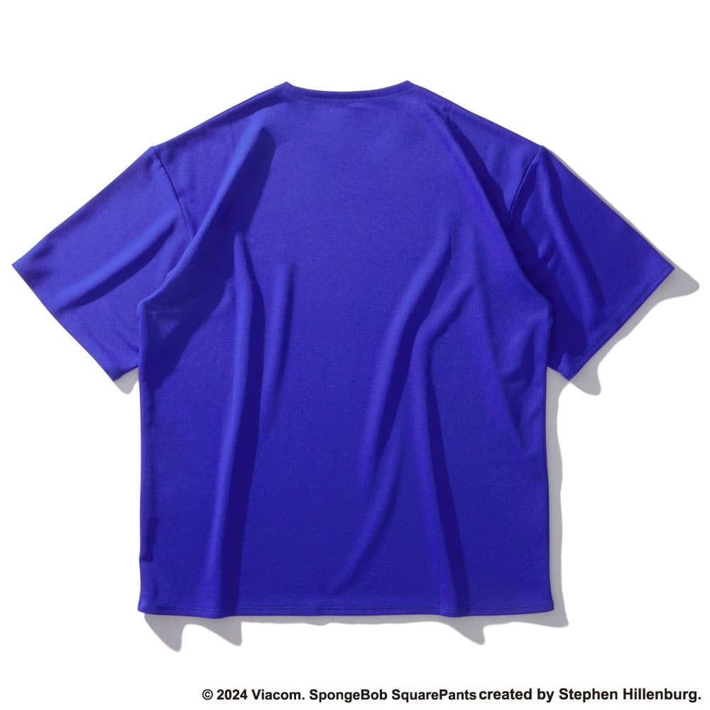 スポルディング（SPALDING）（メンズ、レディース）バスケットボールウェア Tシャツ スポンジ・ボブスピニング SMT24146SDS