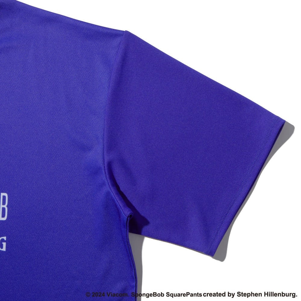 スポルディング（SPALDING）（メンズ、レディース）バスケットボールウェア Tシャツ スポンジ・ボブスピニング SMT24146SDS