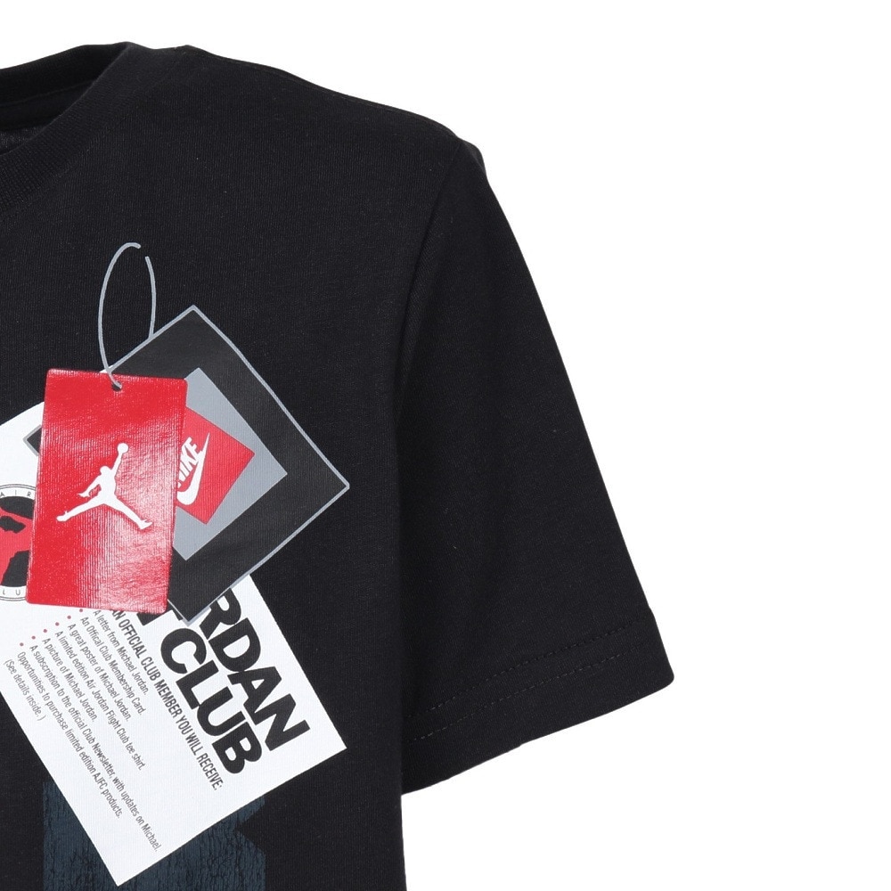 ジョーダン（JORDAN）（キッズ）ジュニア バスケットボールウェア AIR JORDAN WITH TAGS 半袖Tシャツ 95D372-023