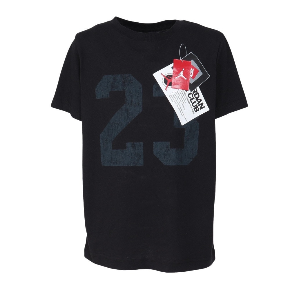 ジョーダン（JORDAN）（キッズ）ジュニア バスケットボールウェア AIR JORDAN WITH TAGS 半袖Tシャツ 95D372-023