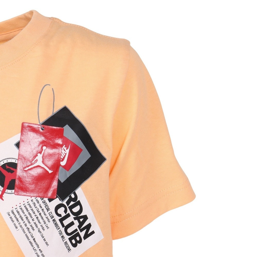 ジョーダン（JORDAN）（キッズ）ジュニア バスケットボールウェア AIR JORDAN WITH TAGS 半袖Tシャツ 95D372-N5U