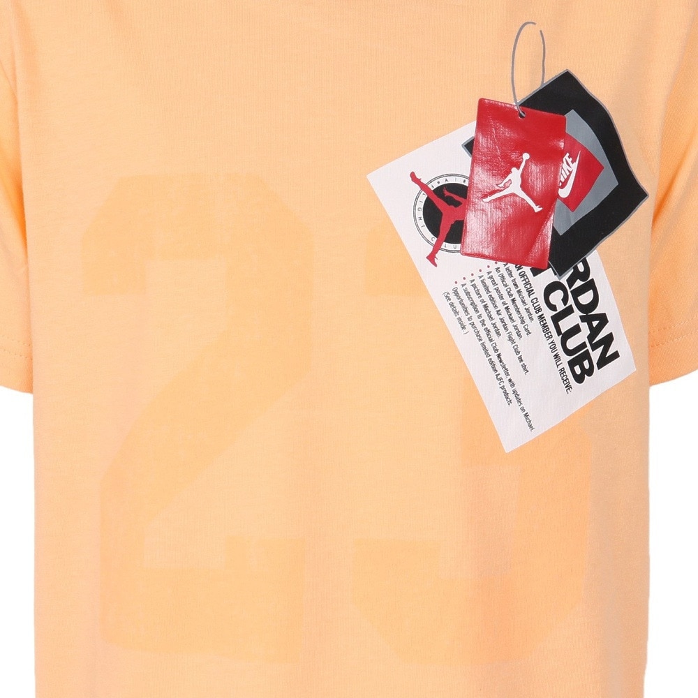 ジョーダン（JORDAN）（キッズ）ジュニア バスケットボールウェア AIR JORDAN WITH TAGS 半袖Tシャツ 95D372-N5U