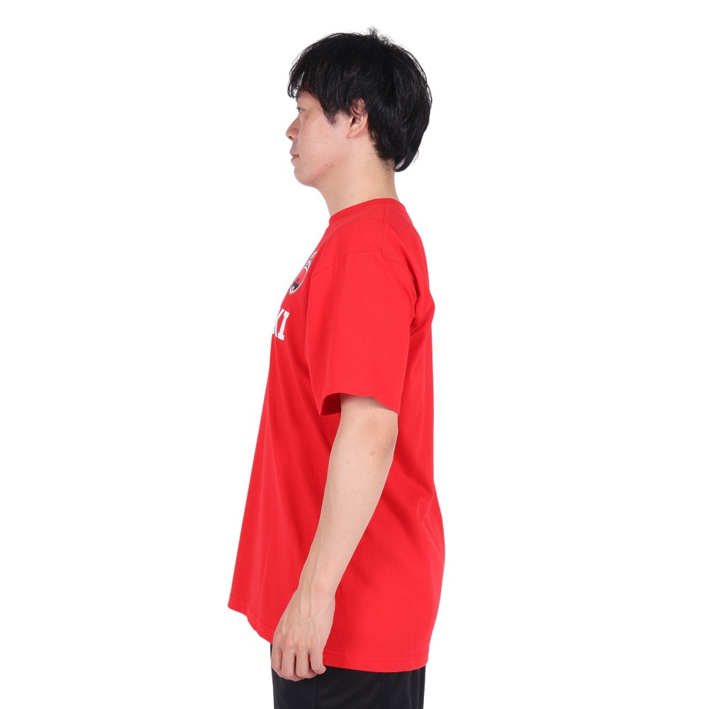 ファナティクス（Fanatics）（メンズ、レディース）バスケットボールウェア AKATSUKI JAPAN N&N Tシャツ 6 比江島慎 アカツキジャパン OT01-23SS-0025-RED-6