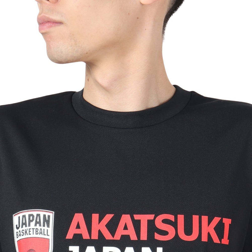 ファナティクス（Fanatics）（メンズ、レディース）バスケットボールウェア AKATSUKI JAPAN ドライTシャツ アカツキジャパン OT0123SS0028-BLK