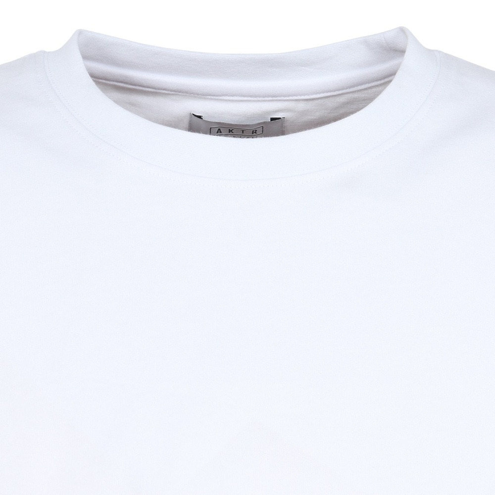 アクター（AKTR）（メンズ、レディース）バスケットボールウェア HALFTONE PHOTO Tシャツ 224-004005 WH