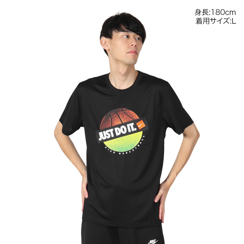 ナイキ（NIKE）（メンズ）バスケットボールウェア AS ドライフィット 半袖Tシャツ RLGD OC HF6204-010