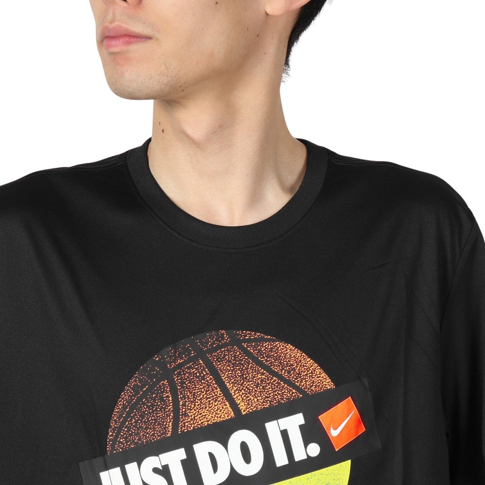 ナイキ（NIKE）（メンズ）バスケットボールウェア AS ドライフィット 半袖Tシャツ RLGD OC HF6204-010