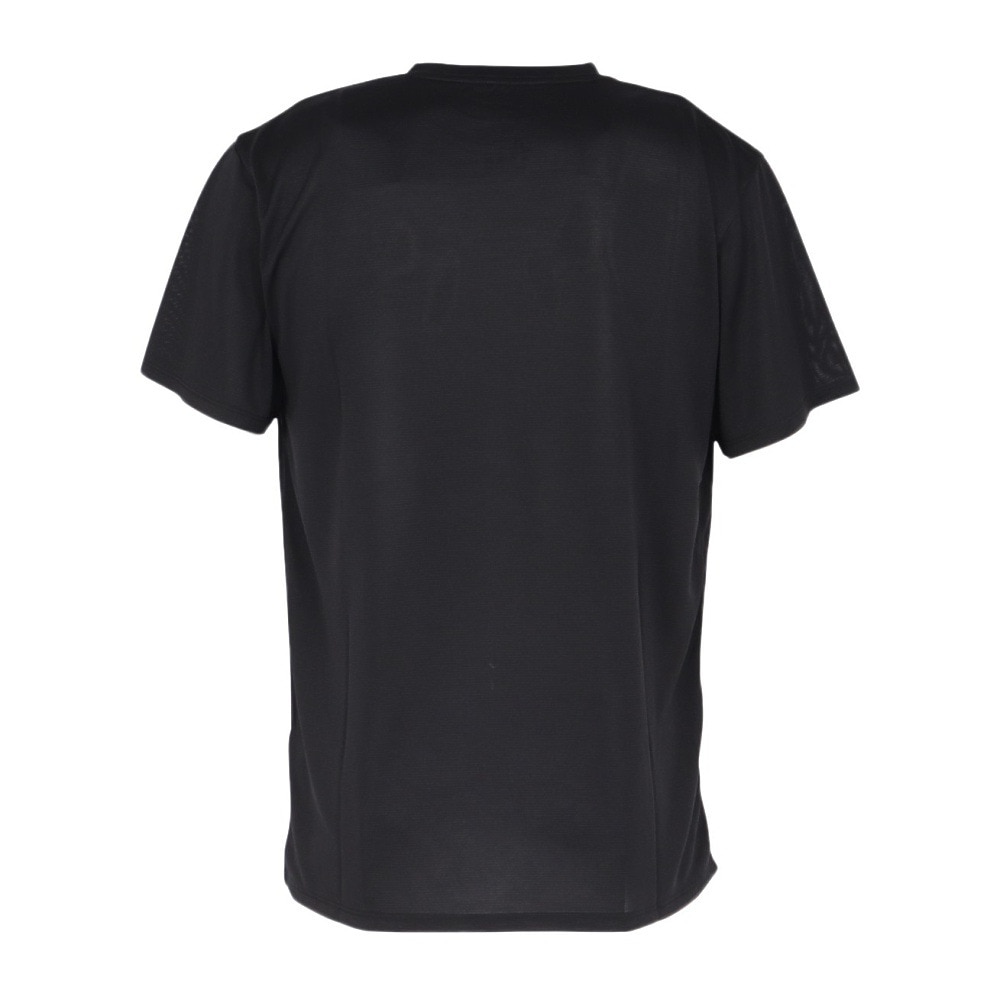 アクター（AKTR）（メンズ、レディース）バスケットボールウェア ハーフトーン アクティブ スポーツ Tシャツ 224-005005 BK