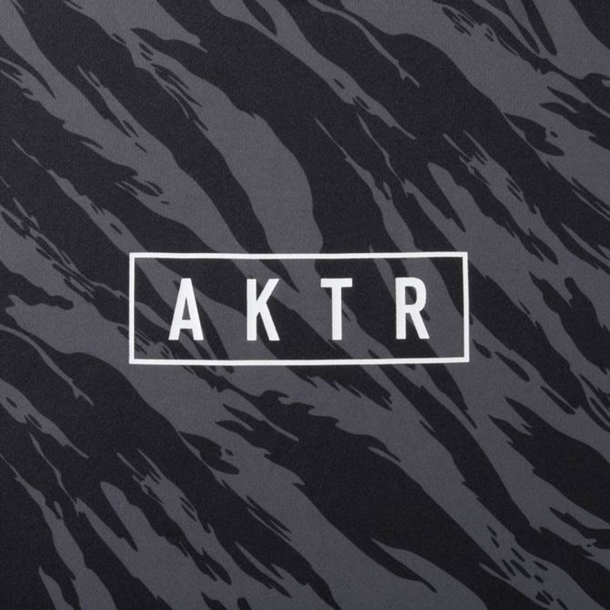 アクター（AKTR）（メンズ）バスケットボールウェア BEAST カモ アクター ロゴ スポーツ Tシャツ 224-015005 BK