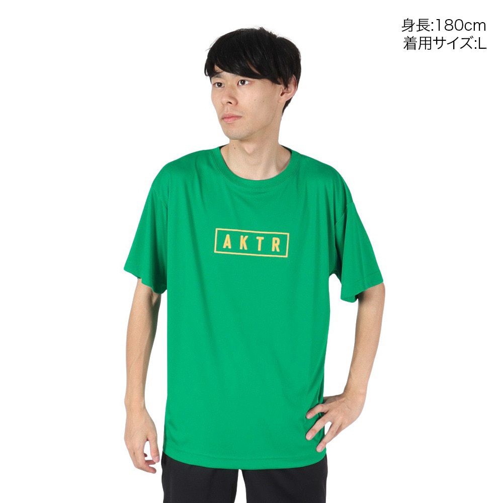 アクター（AKTR）（メンズ、レディース）バスケットボールウェア AL 半袖Ｔシャツ 224-039005 GR