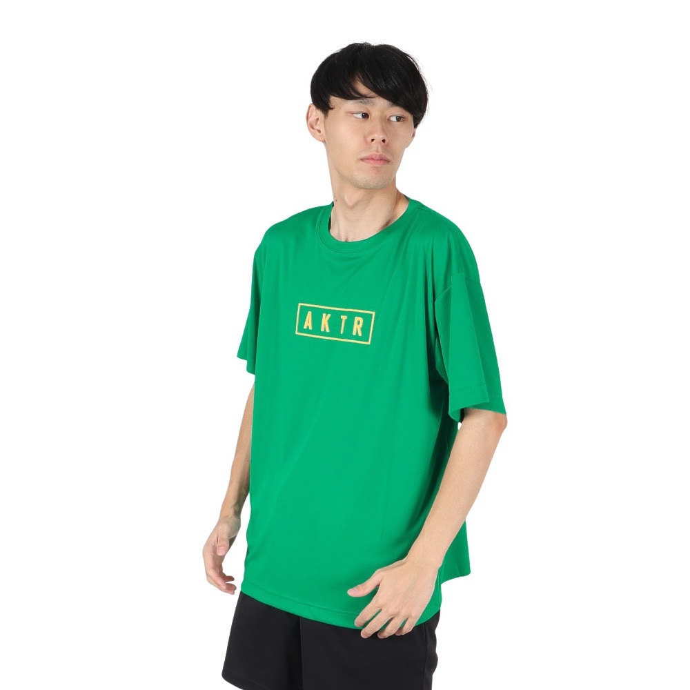 アクター（AKTR）（メンズ、レディース）バスケットボールウェア AL 半袖Ｔシャツ 224-039005 GR