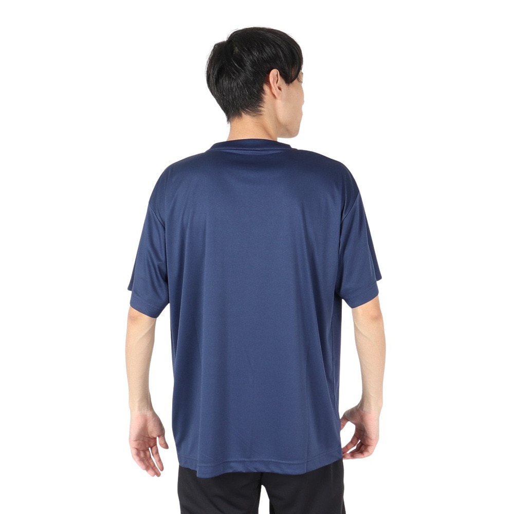 アクター（AKTR）（メンズ、レディース）バスケットボールウェア ロゴ スポーツ Tシャツ 224-039005 NV