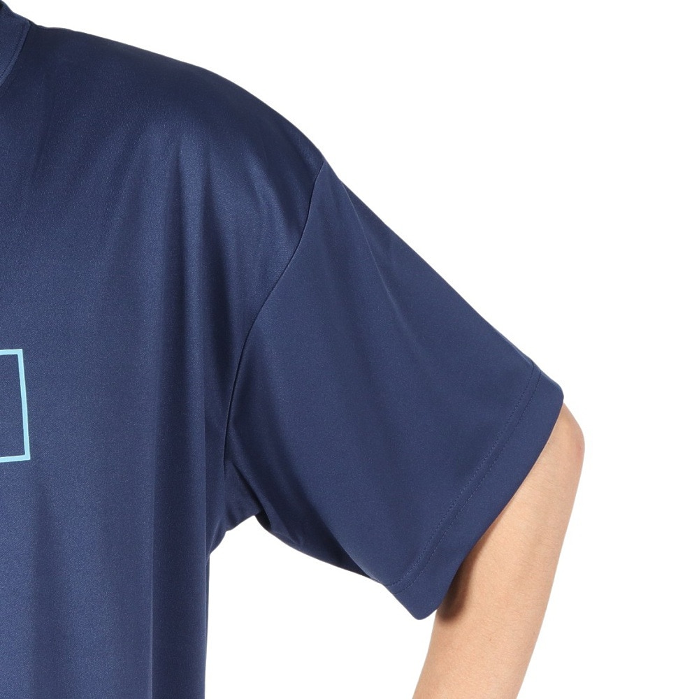 アクター（AKTR）（メンズ、レディース）バスケットボールウェア ロゴ スポーツ Tシャツ 224-039005 NV
