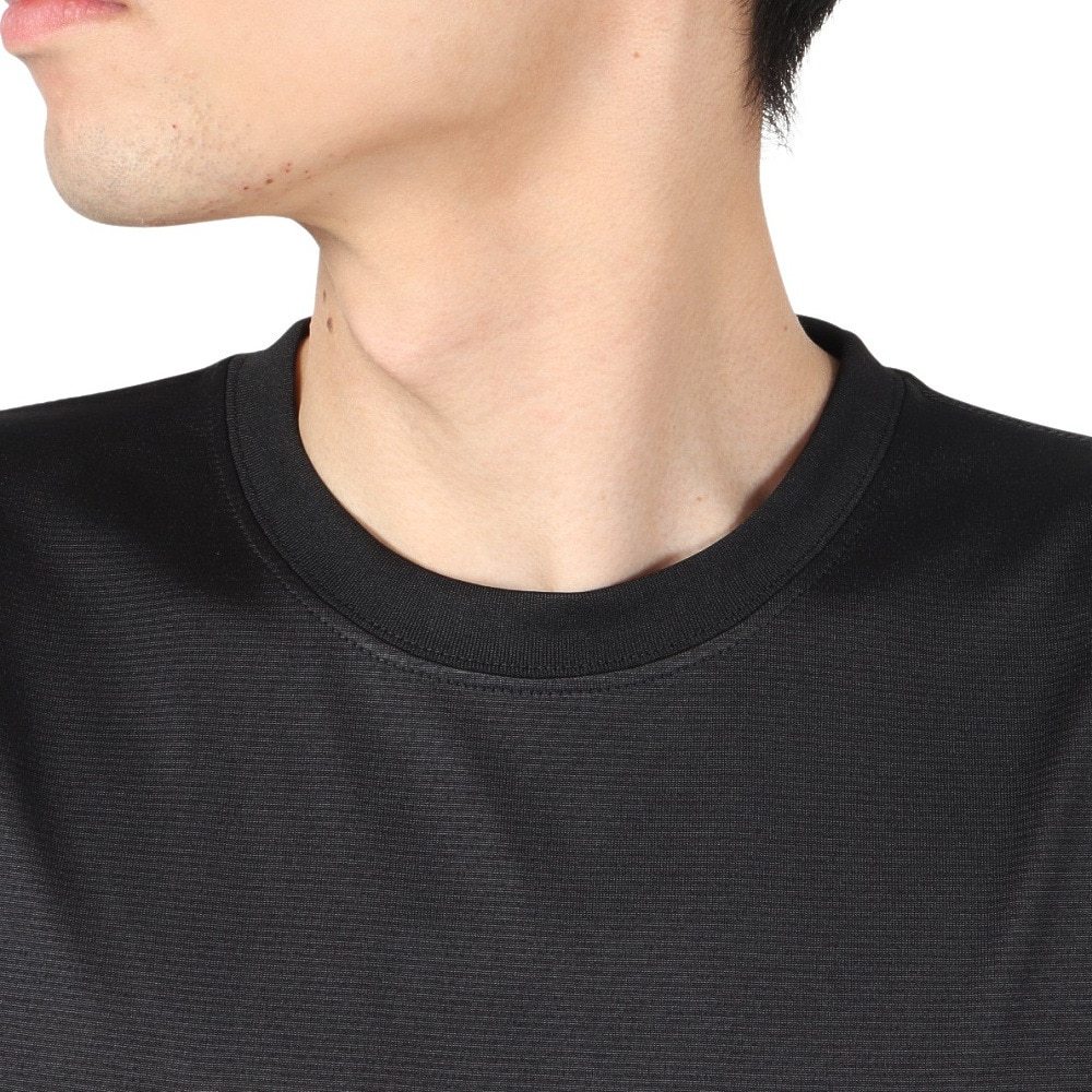 アクター（AKTR）（メンズ、レディース）バスケットボールウェア ベーシック ロゴ スポーツ Tシャツ 524-009005 BK