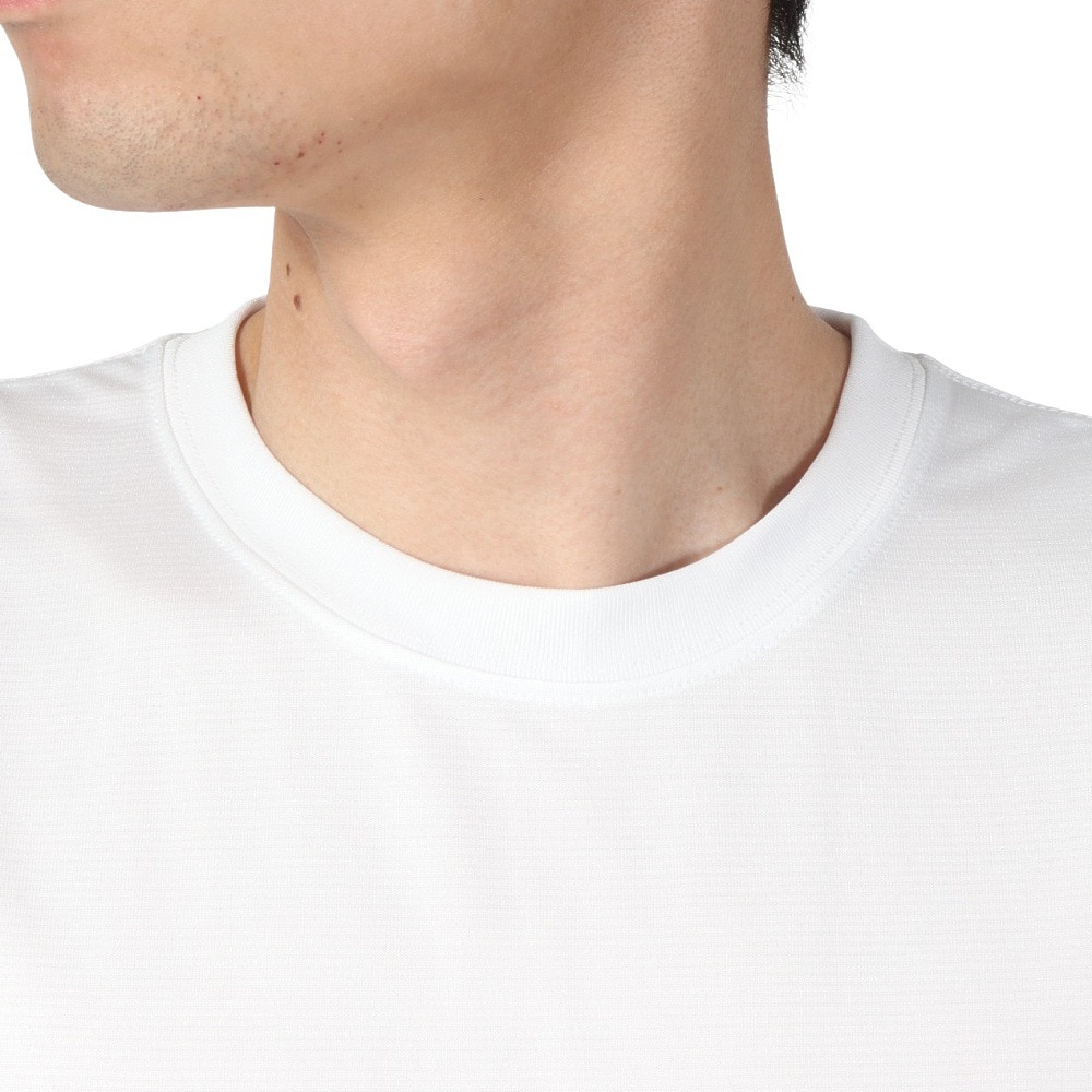 アクター（AKTR）（メンズ、レディース）バスケットボールウェア ベーシック ロゴ スポーツ Tシャツ 524-009005 WH