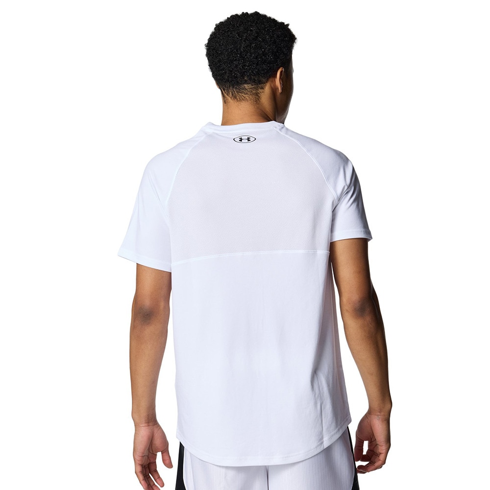 アンダーアーマー（UNDER ARMOUR）（メンズ）バスケットボールウェア テック ロゴ ショートスリーブ Tシャツ 6001281 100